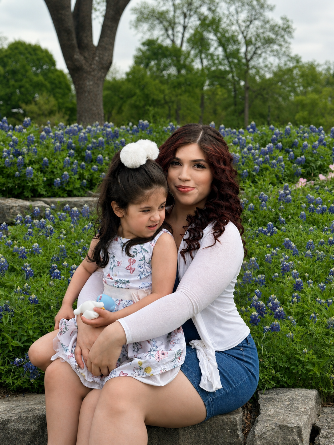 Founder Gabriella with her daughter Sophia